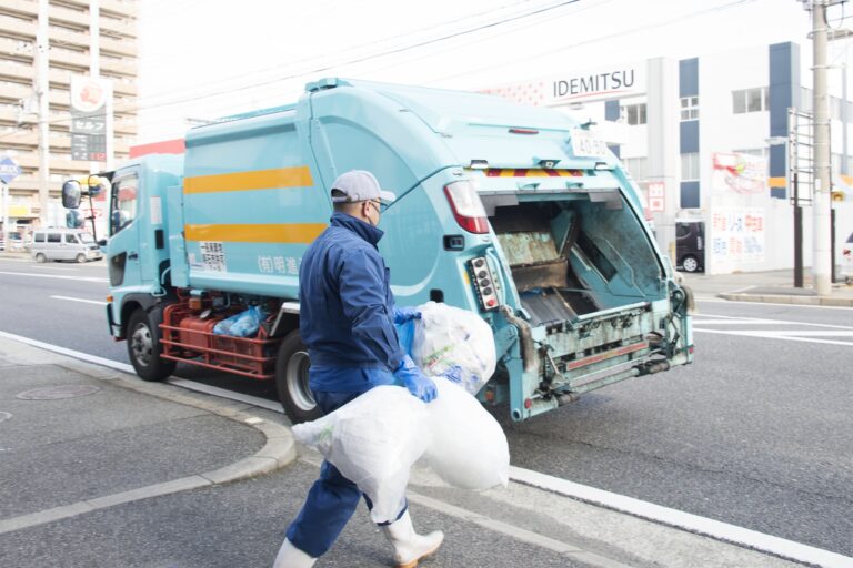少量の粗大ごみ回収